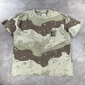 90’s Camel Joe Camel Cigs Military Camo Pocket T-shirt